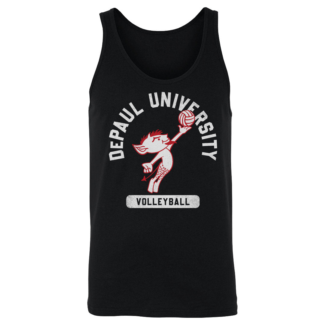DePaul Blue Demons Billy Volleyball WHT