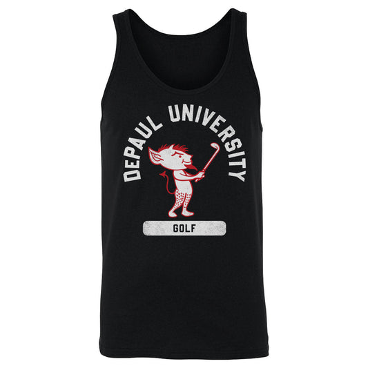 DePaul Blue Demons Mascot Golf WHT