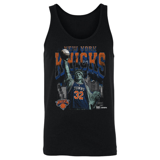 Karl-Anthony Towns New York Knicks Statue Of Liberty WHT