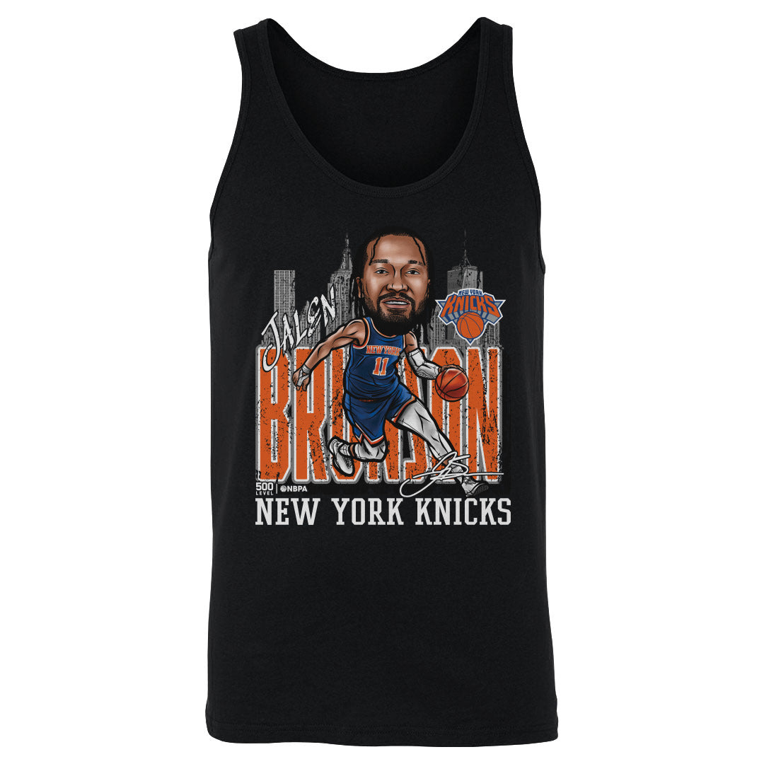 Jalen Brunson New York Knicks Cartoon City Cartoon WHT