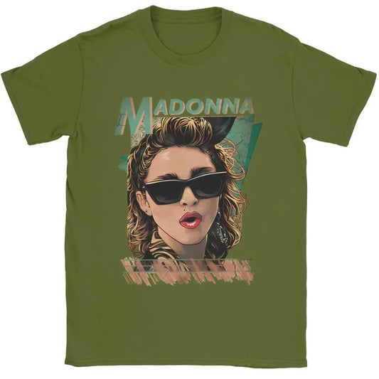 Like A Rockstar Tee – Madonna Vintage Pop Icon Shirt for Rebels, Lovers, and Stage Legends