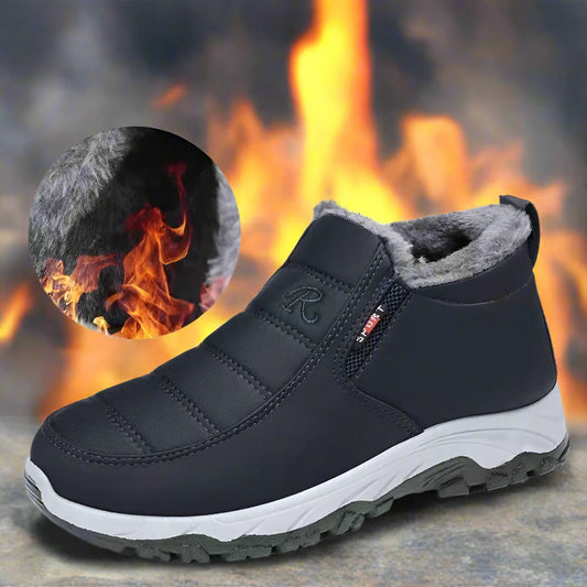 Hellwalkers V1 – Men’s Slip-On Combat Winter Boots With Chunk Grip Sole & Riot-Proof Style