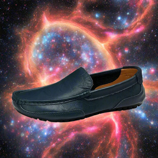 "Drive Boss Loafers" – Men’s Luxury Genuine Leather Anti-Skid Slip-On Dress & Driving Shoes