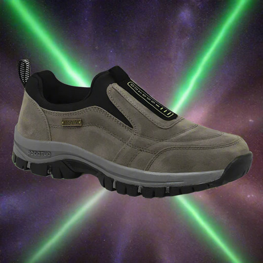 "GROUND ZERO GRIP" – Men’s Non-Slip Loafers for Urban Survival & Street Mayhem | Outdoor Tactical Comfort Shoes