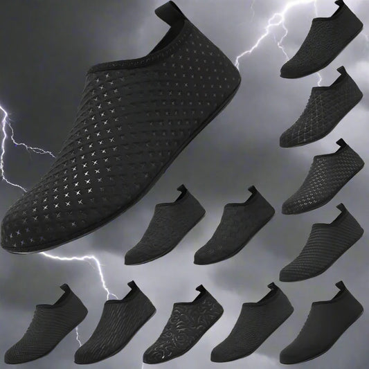 “HYDROSTRIKE X – Slip-On Aqua Combat Sneakers for Beachfront Warriors & Poolside Bandits”