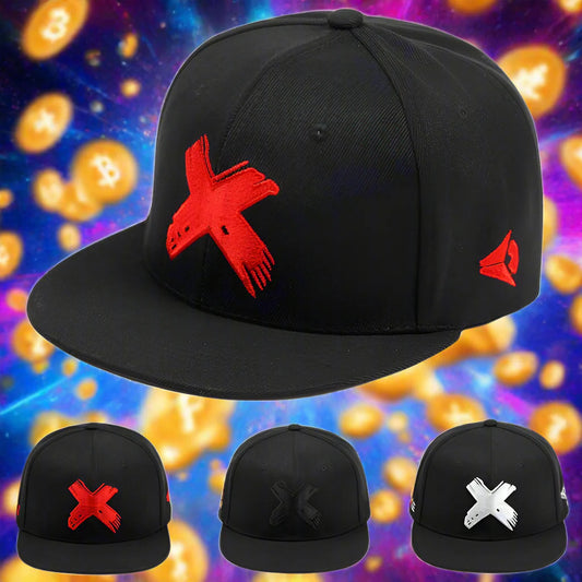 New Adult Snapback Caps | 3D Embroidery Flat Peak Hip Hop Baseball Hat for Men & Women | Rock Band Style Fitted Cap