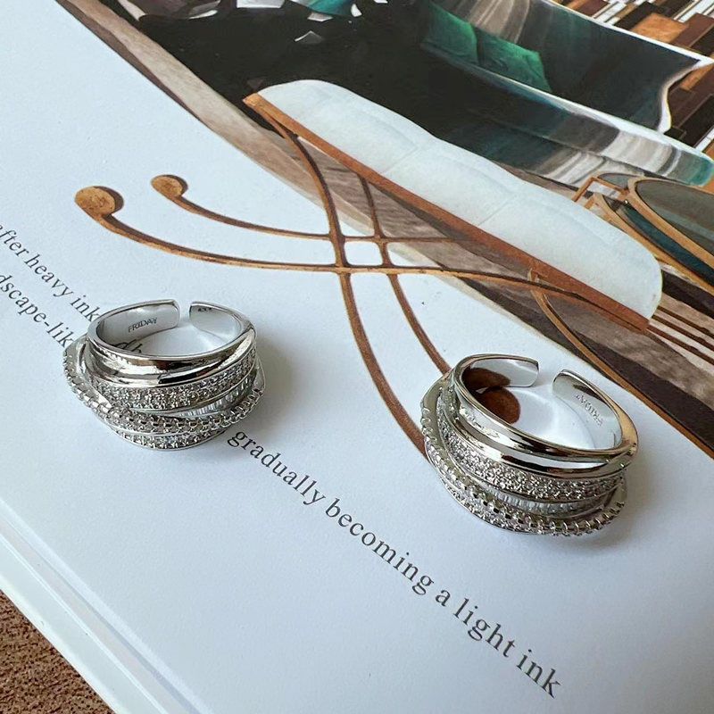 THOOBO! RippleEdge Irregular Pleated Ring — Adjustable Unisex Y2K Punk Fashion Statement Band for Women & Men ✨