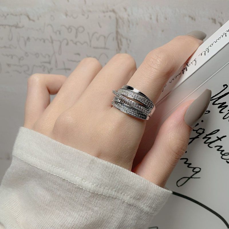 THOOBO! RippleEdge Irregular Pleated Ring — Adjustable Unisex Y2K Punk Fashion Statement Band for Women & Men ✨