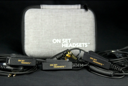 On Set Headsets™️ FilmPro 2-Pin Motorola M1 Elite Series