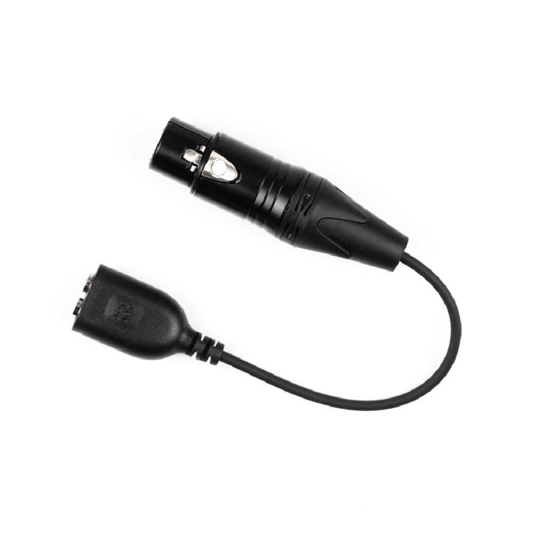 On Set Headsets™️ Live Comms Adapter Motorola 2-Pin M1 to 4-Pin XLR