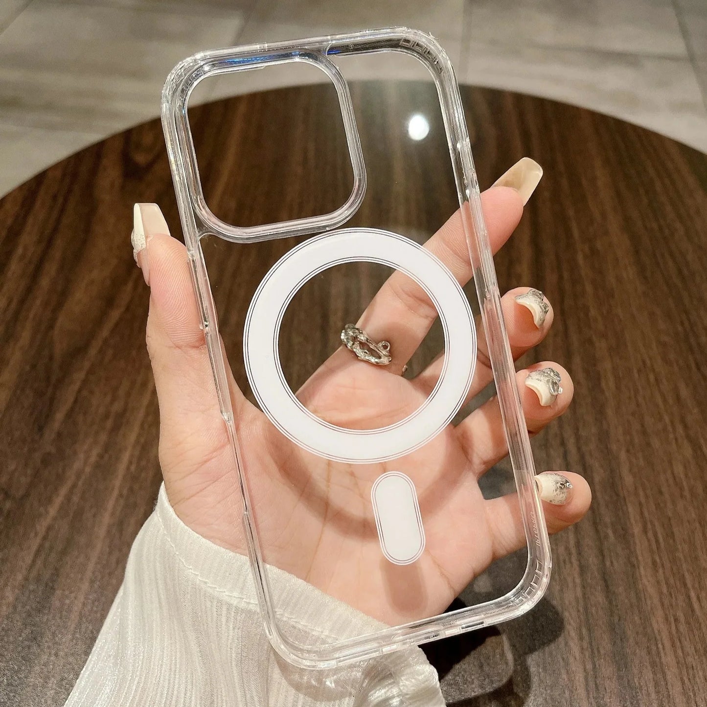 Lizard Vigilante MagSafe Armor – Transparent Luxury Case Built for iPhone Chaos