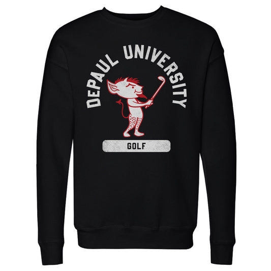 DePaul Blue Demons Mascot Golf WHT