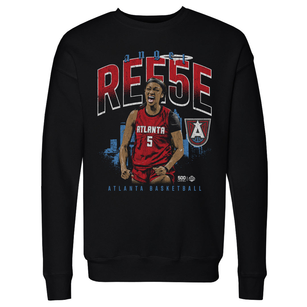 Angel Reese Atlanta Dream Cityscape WHT
