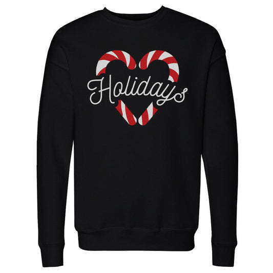 Christmas Candy Cane Heart WHT