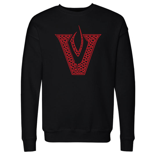 Vandegrift Crown Trio Valentines Heart Logo WHT