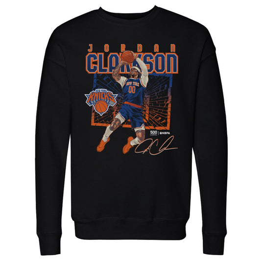 Jordan Clarkson New York Knicks Shattered WHT