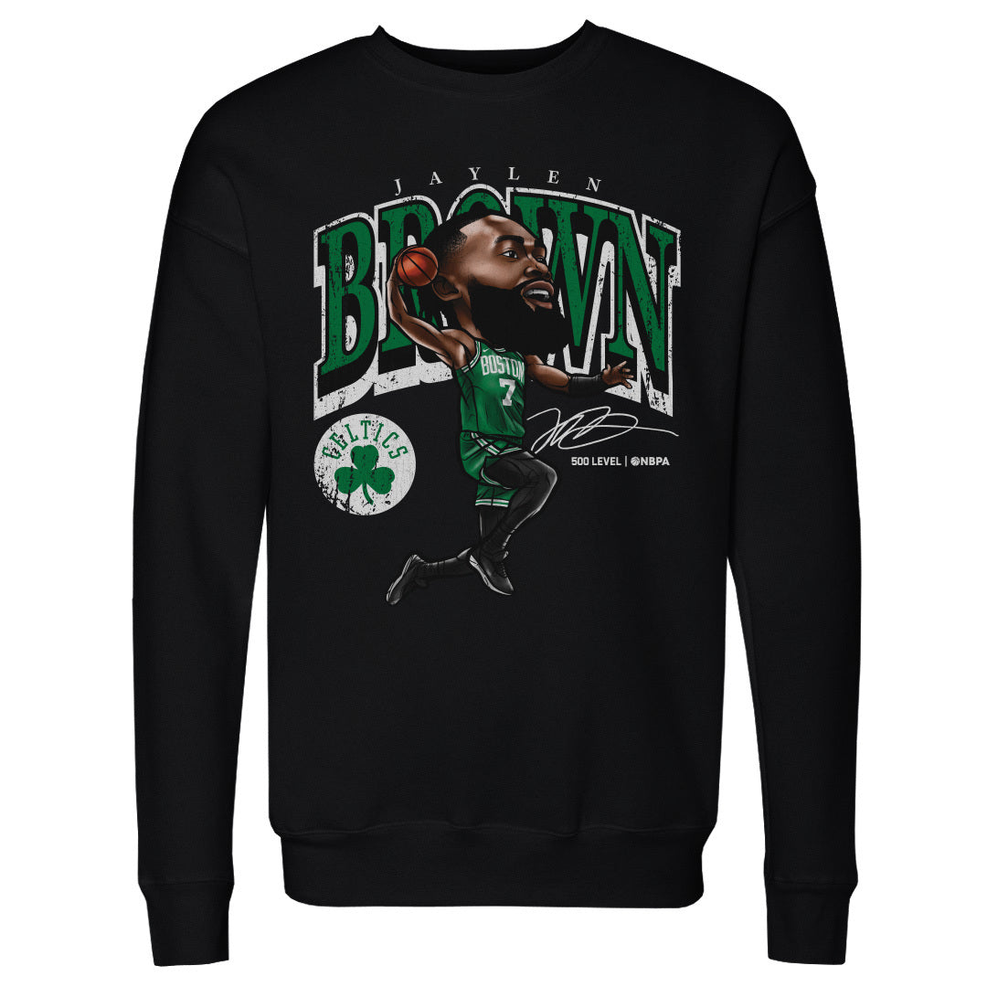 Jaylen Brown Boston Celtics Cartoon WHT