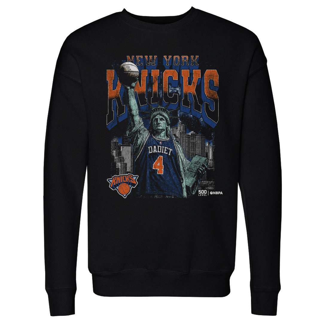 Pacome Dadiet New York Knicks Statue Of Liberty WHT