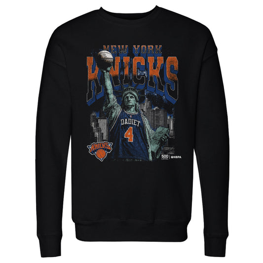 Pacome Dadiet New York Knicks Statue Of Liberty WHT
