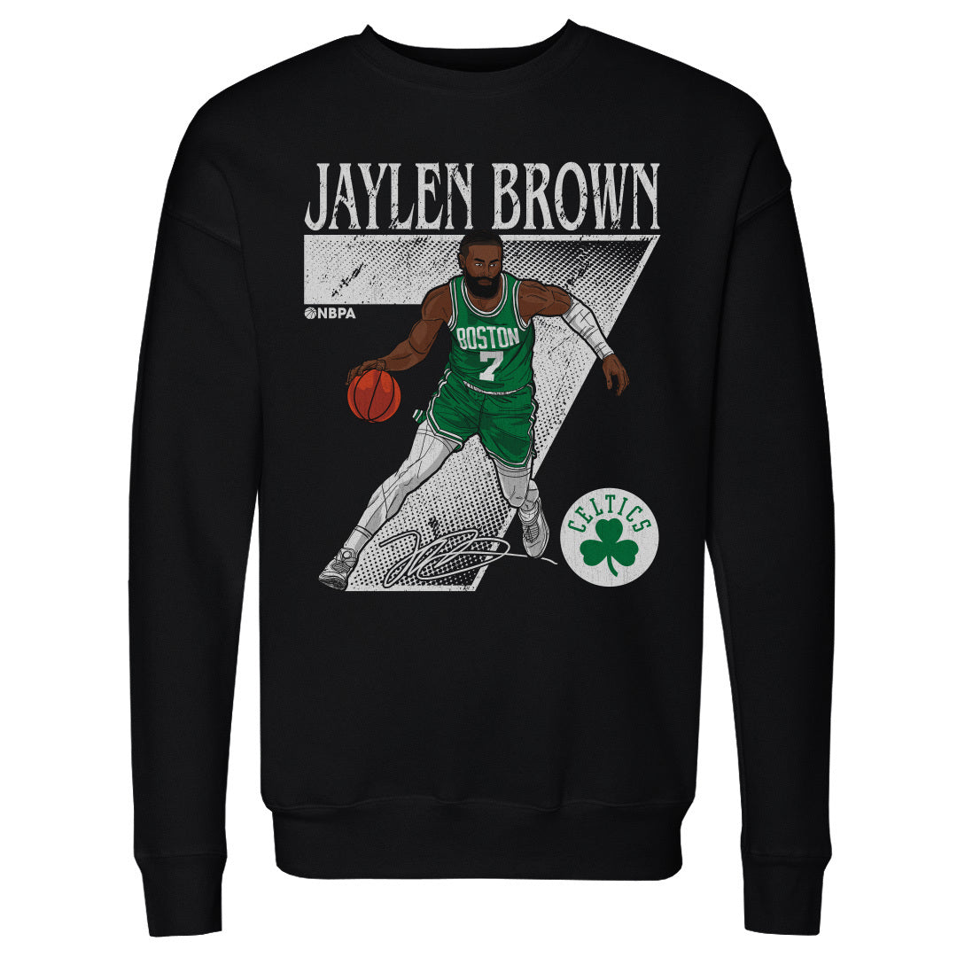 Jaylen Brown Boston Celtics Number WHT