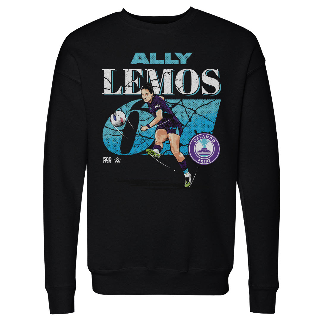 Ally Lemos Orlando Pride Cracked Number WHT