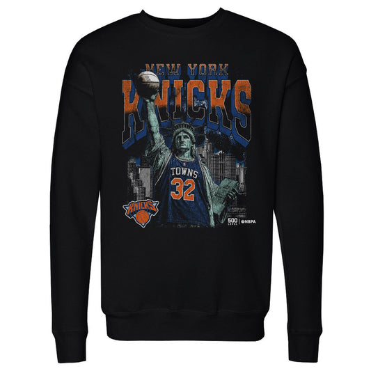 Karl-Anthony Towns New York Knicks Statue Of Liberty WHT