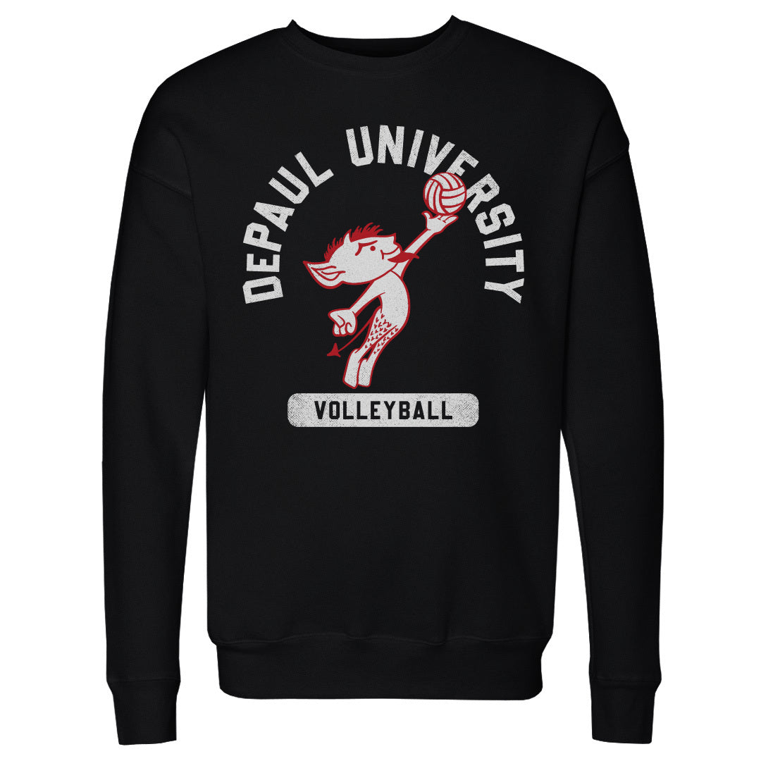 DePaul Blue Demons Billy Volleyball WHT