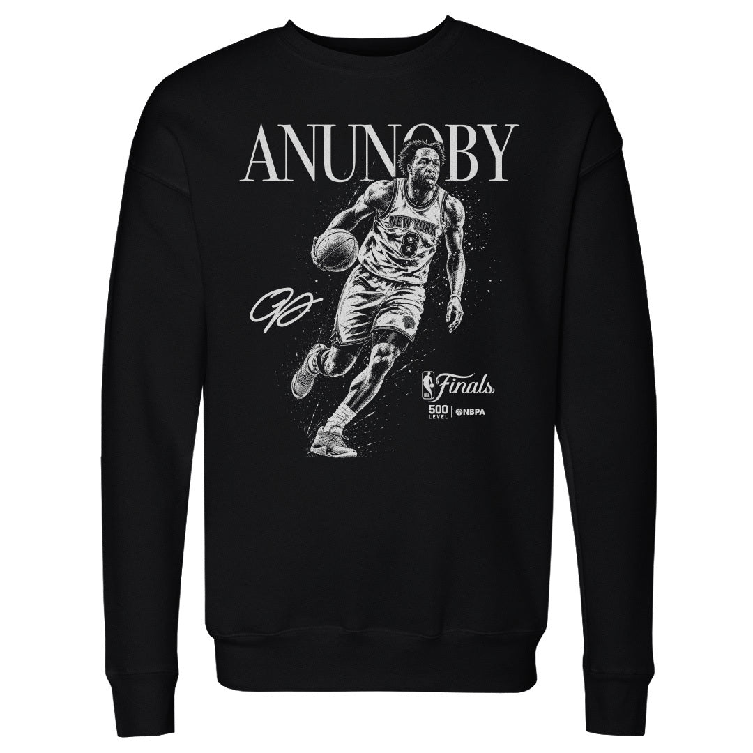 OG Anunoby New York Knicks NBA Finals 2026 Mono WHT