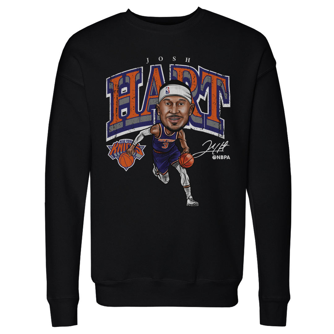 Josh Hart New York Knicks Cartoon WHT