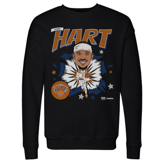 Josh Hart New York Knicks Caricature WHT