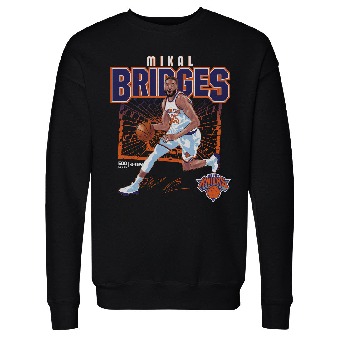 Mikal Bridges New York Knicks Shattered WHT