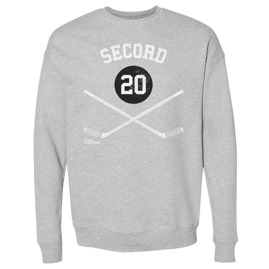 Alan Secord Chicago 20 Sticks WHT