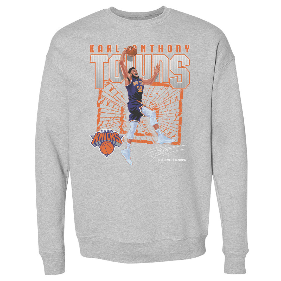 Karl-Anthony Towns New York Knicks Shattered WHT