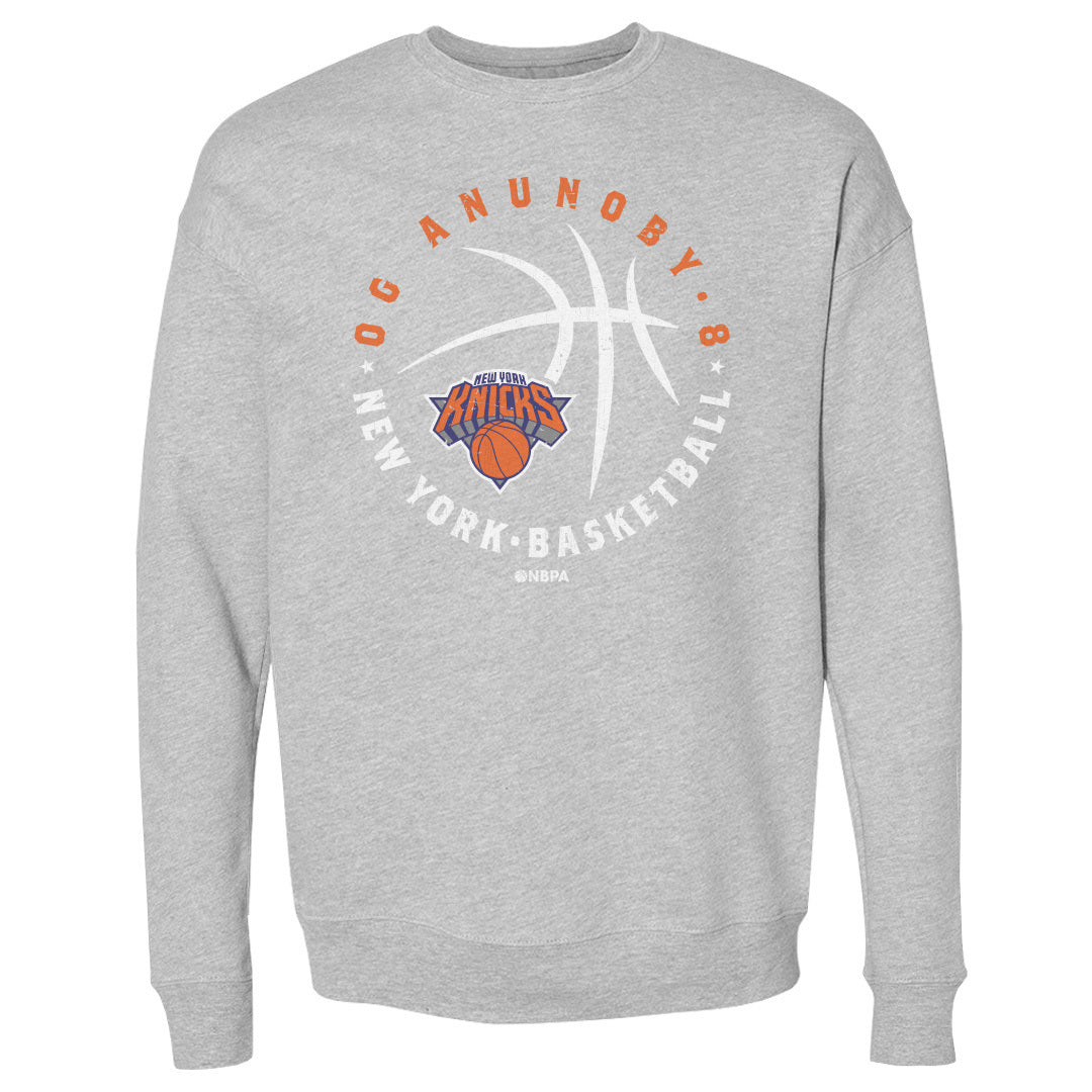 OG Anunoby New York Knicks Player Ball WHT