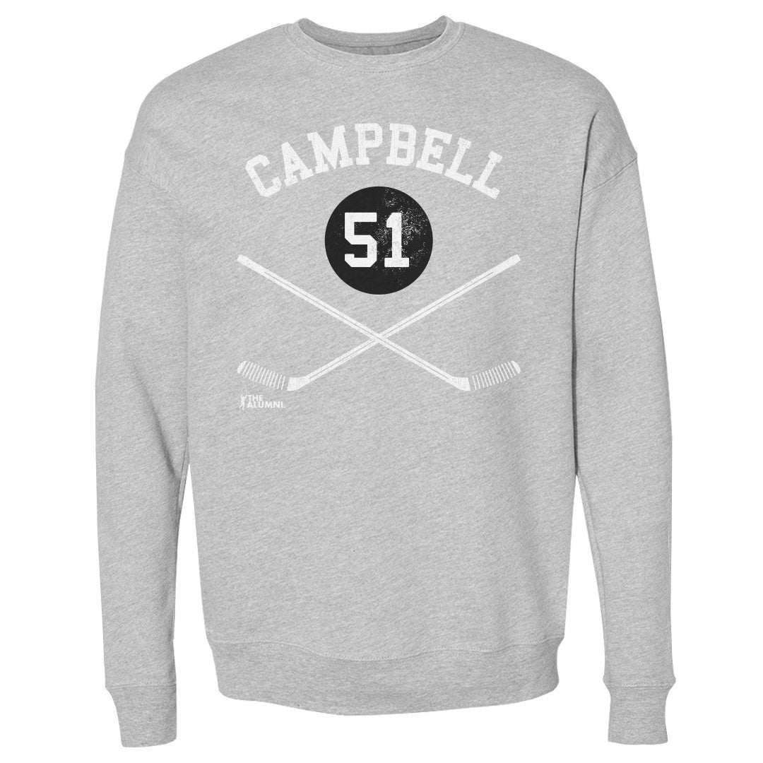 Brian Campbell Chicago 51 Sticks WHT