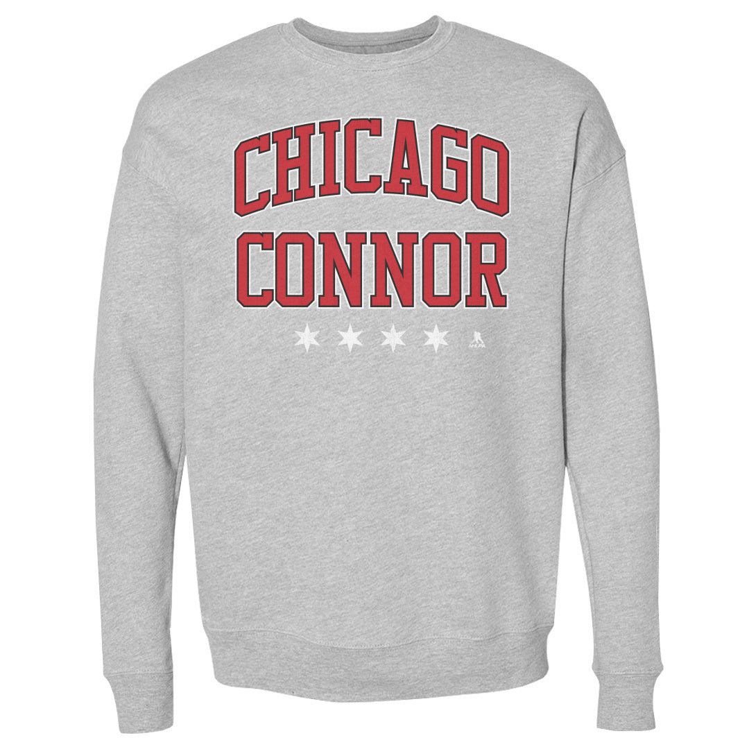 Connor Bedard Chicago Athletic Font WHT