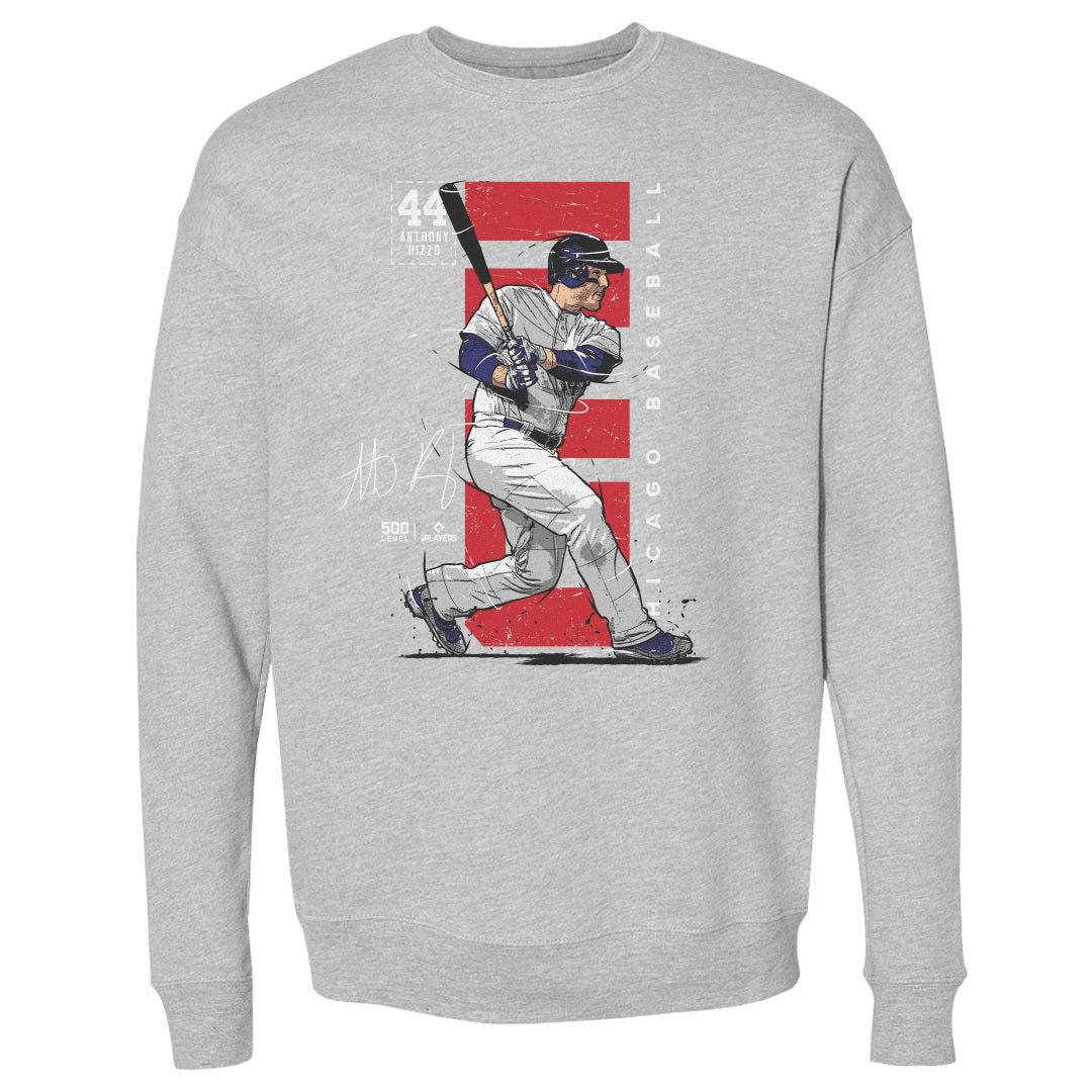 Anthony Rizzo Chicago C Vertical WHT