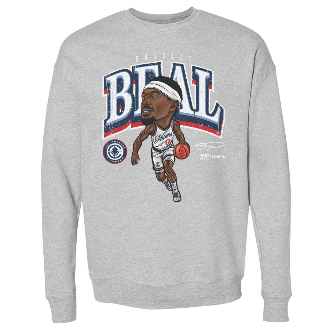 Bradley Beal Los Angeles Clippers Cartoon WHT