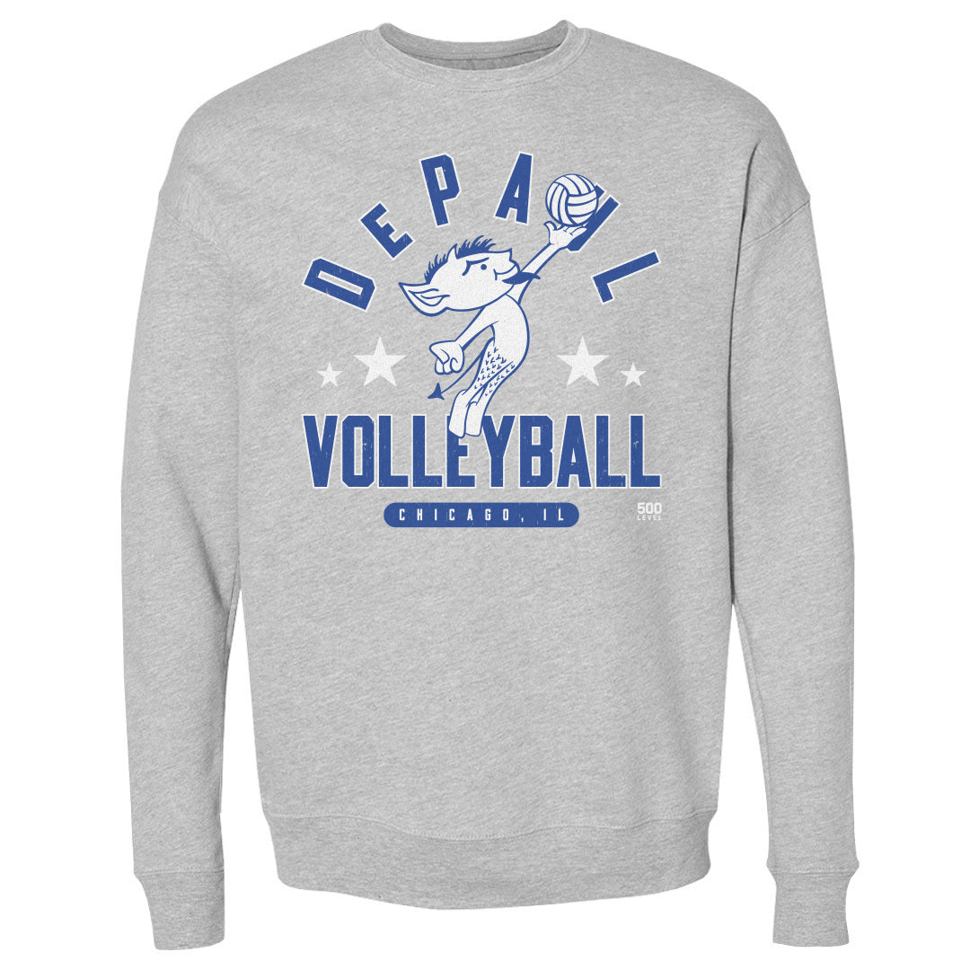 DePaul Blue Demons Vintage Volleyball Blue WHT