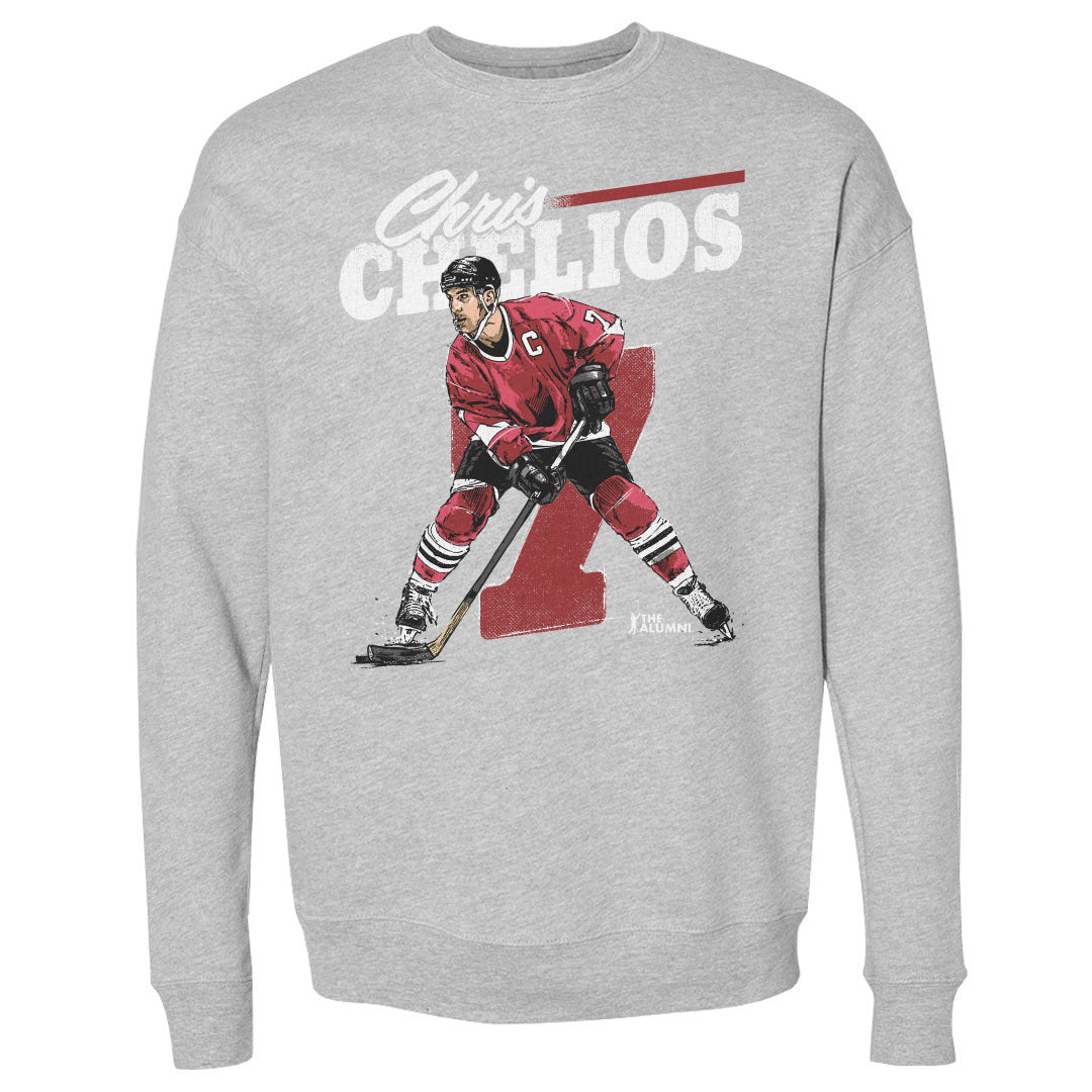 Chris Chelios Chicago Retro WHT