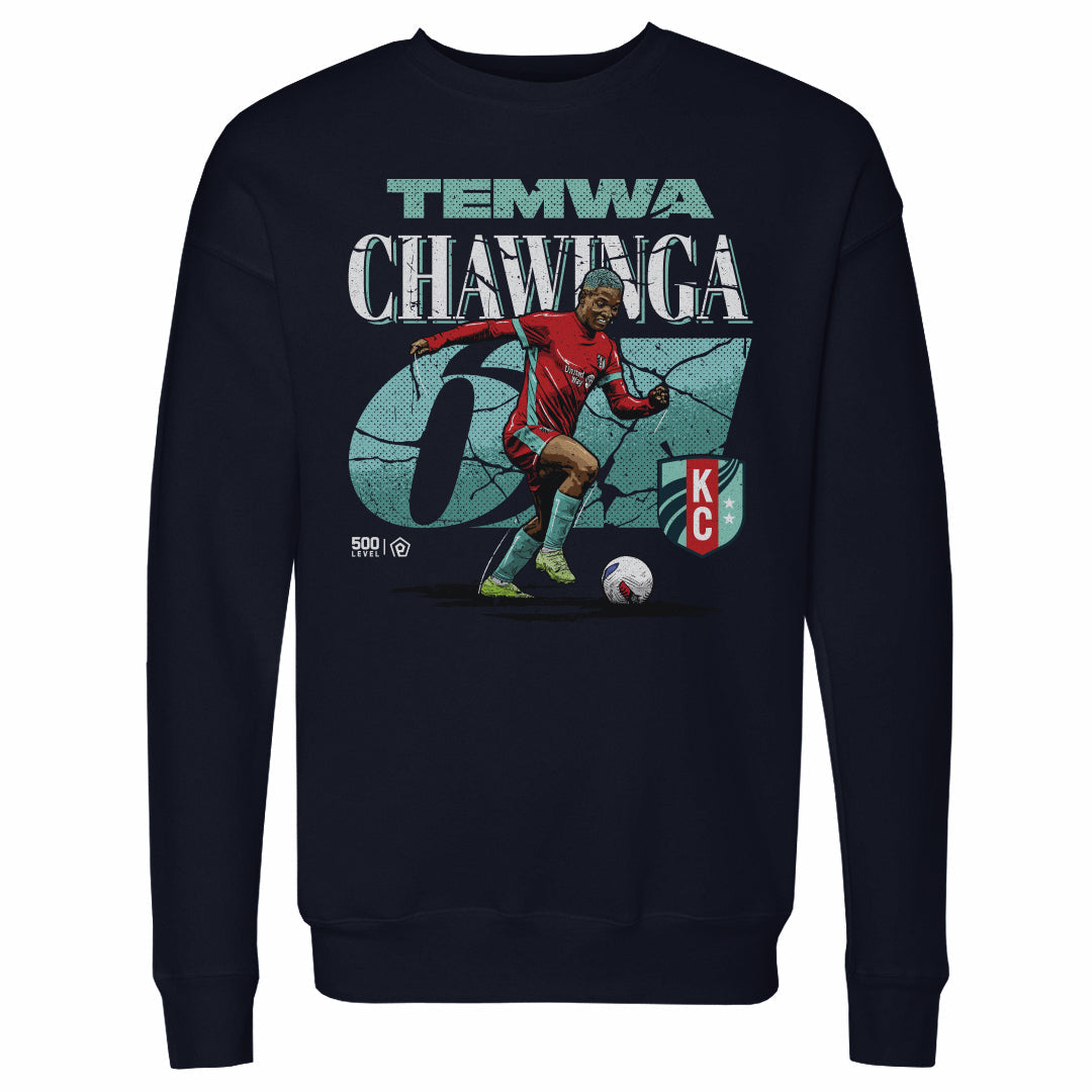 Temwa Chawinga Kansas City Current Cracked Number WHT