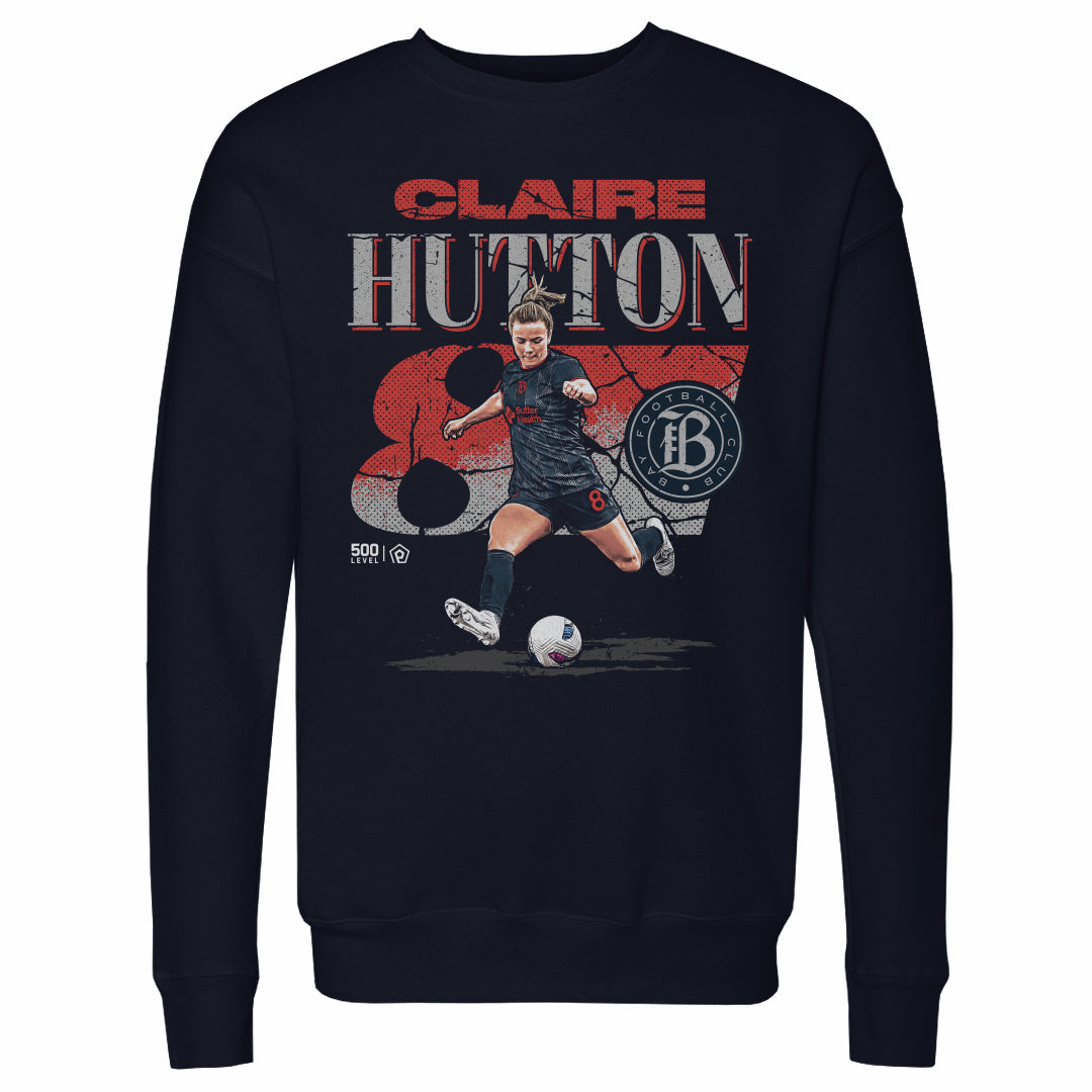 Claire Hutton Bay FC Cracked Number WHT