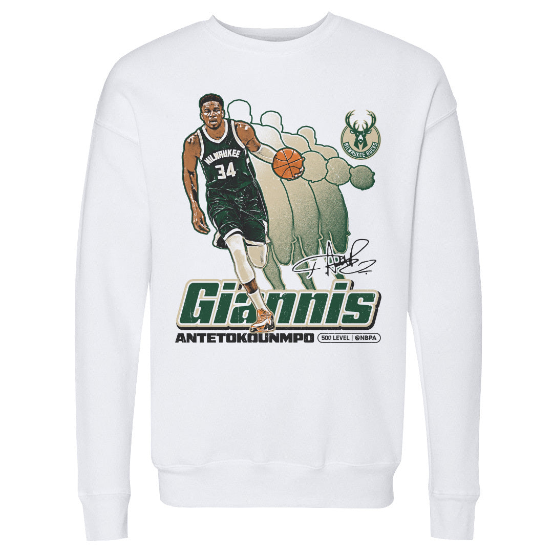Giannis Antetokounmpo Milwaukee Bucks Retro