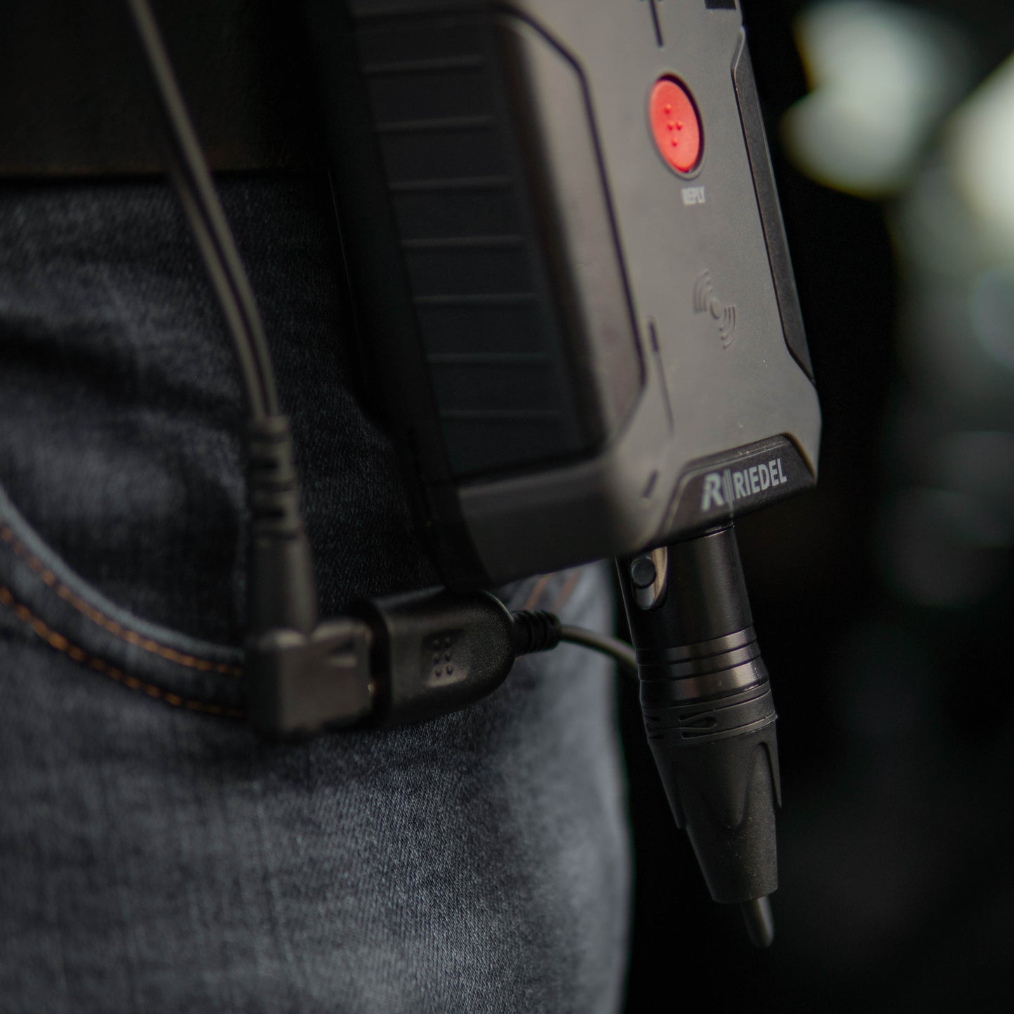 On Set Headsets™️ Live Comms Adapter Motorola 2-Pin M1 to 4-Pin XLR