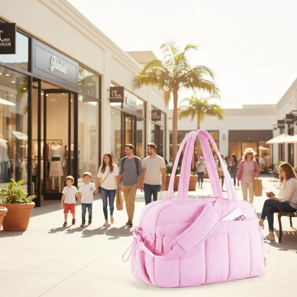 SkyStride Horizon — Large Waterproof Travel & Gym Duffle for Men & Women