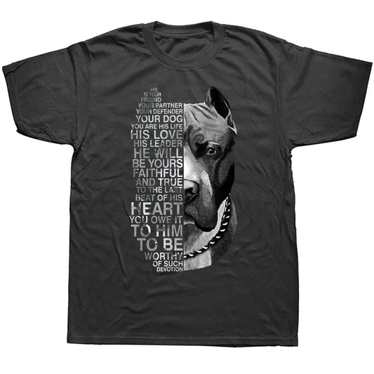 Pitbull Powerhouse Graphic Tee: Hilarious, Heartfelt, and Hardcore Streetwear for Dog Lovers - The Ultimate Birthday Gift