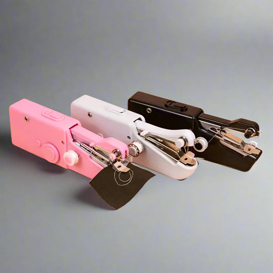 Lizard Vigilante Handheld Mini Sewing Machine – Portable Manual Stitcher for Quick Repairs, Travel & DIY Needlework