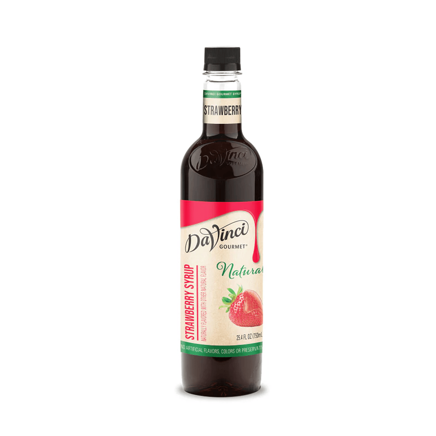 DaVinci Natural Strawberry Syrup