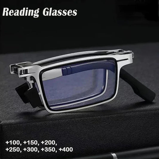 MOONBIFFY Fold & Focus – Portable Smart Folding Blue Light Reading Glasses for Men & Women 👓✨