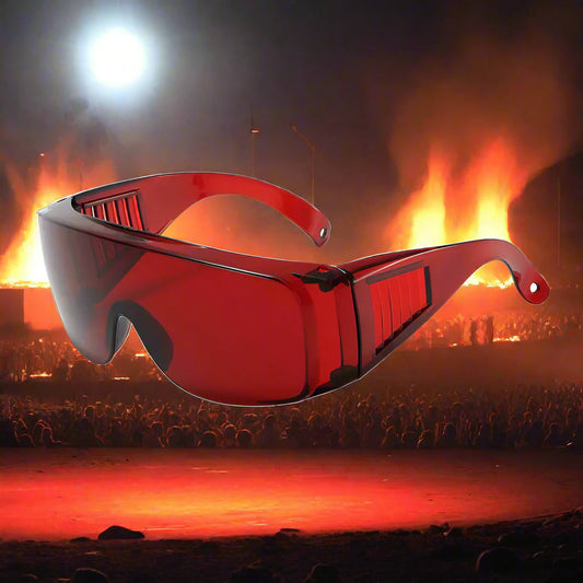 shonemes blackout fog-proof laser goggles – uv400 eye armor for stage storms, lab raids & street legend moments